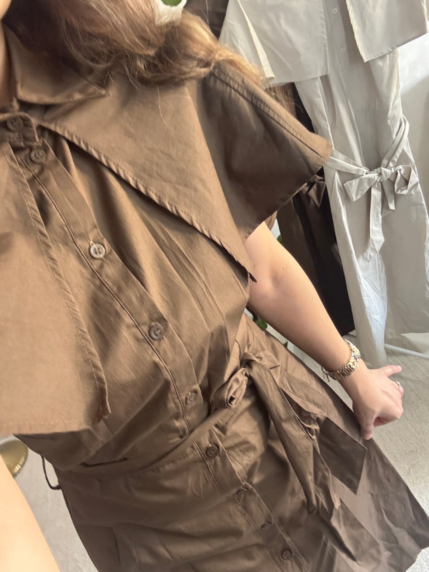 Robe Trench Céleste