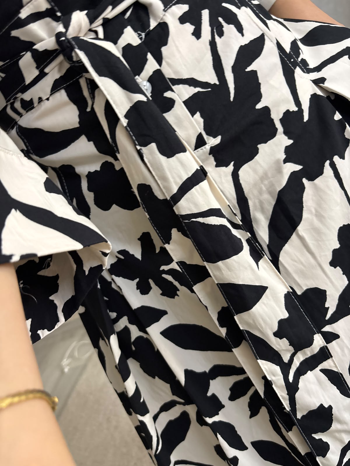 Robe Midi en Popeline