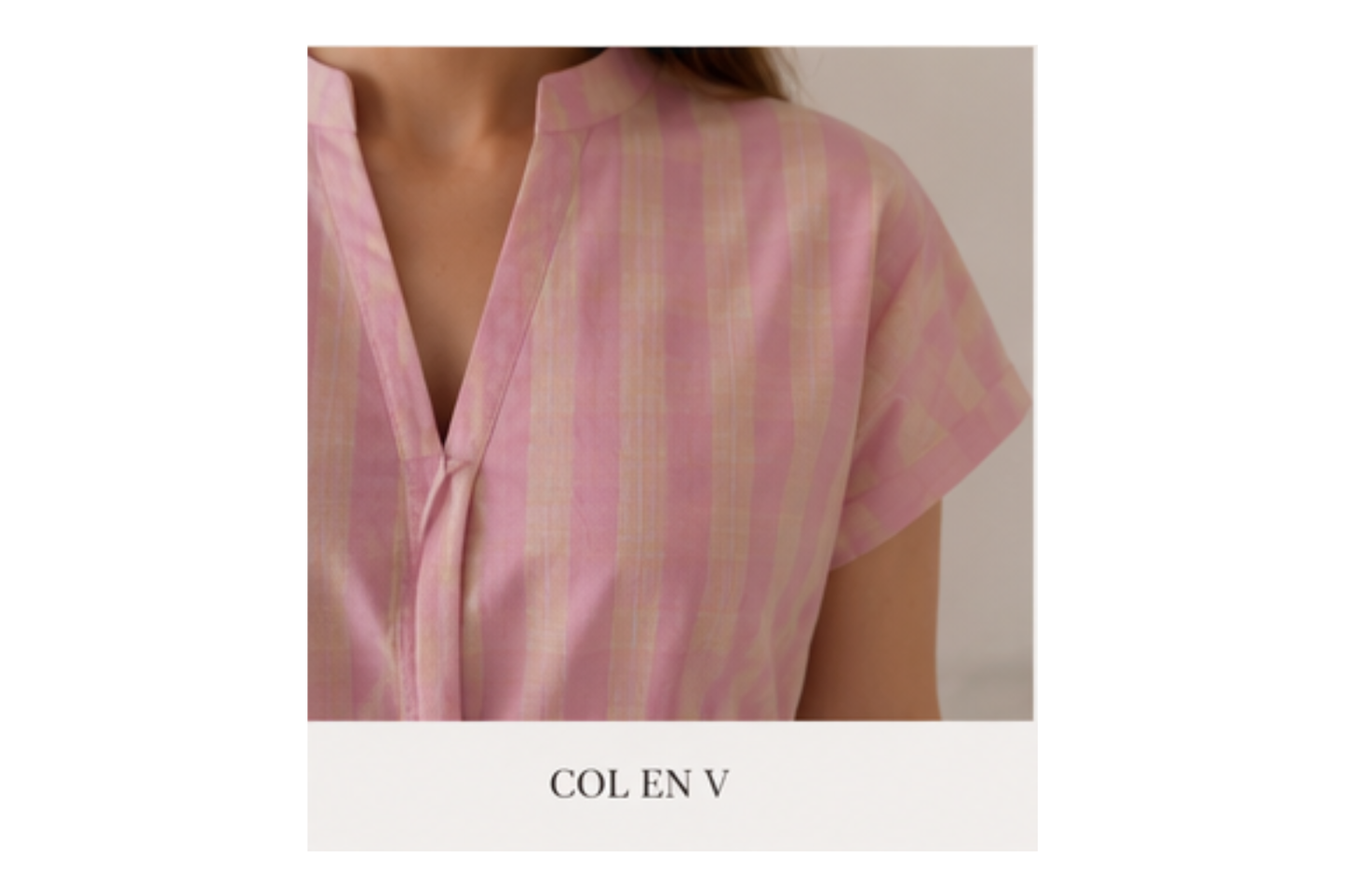 Robe Longue  Rose à Carreaux