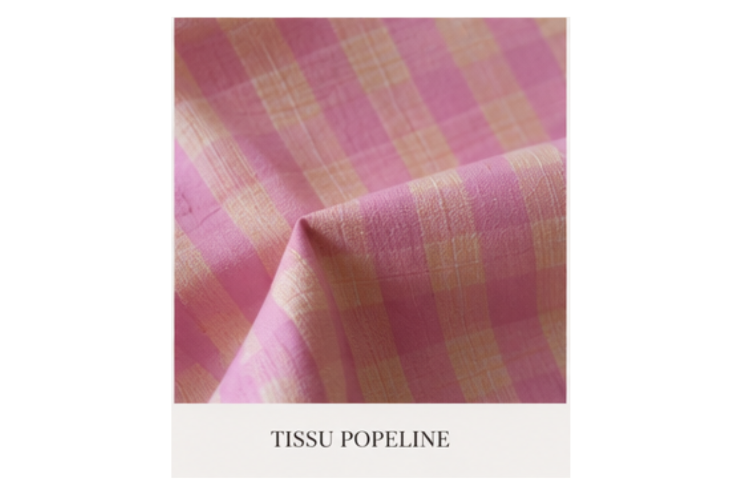 Robe Longue  Rose à Carreaux