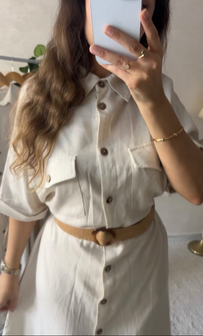 ROBE EN LIN