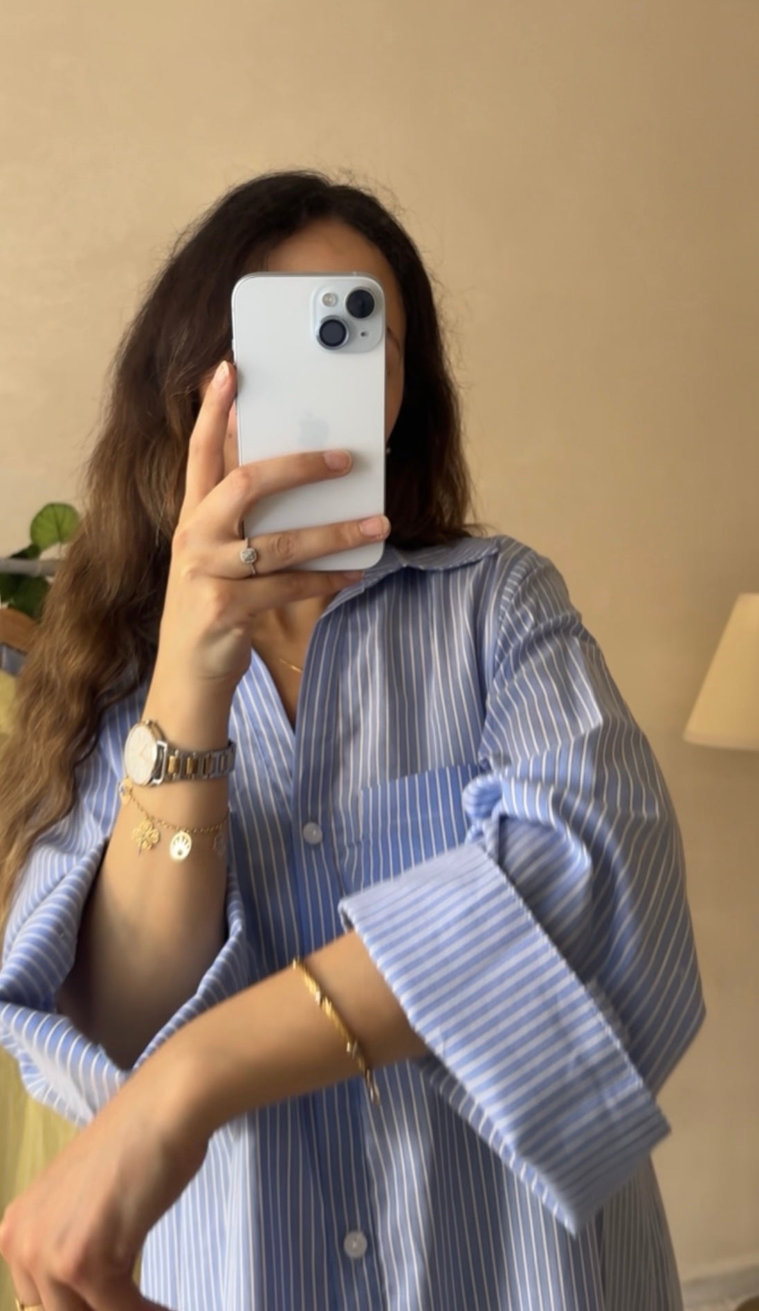 ROBE CHEMISE RAYÉE
