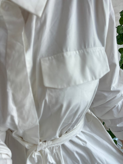 Robe Chemise Longue Blanche ✨