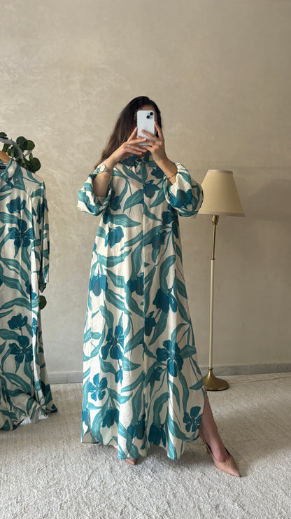 Robe Longue Florale Élégance Nature