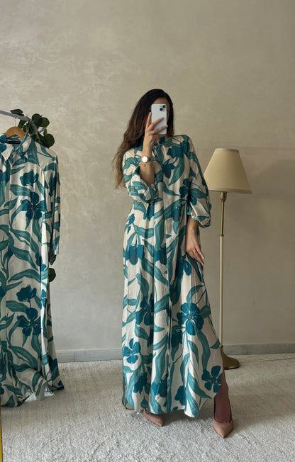 Robe Longue Florale Élégance Nature