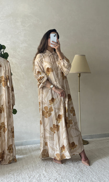 Robe Longue Florale Élégance Nature