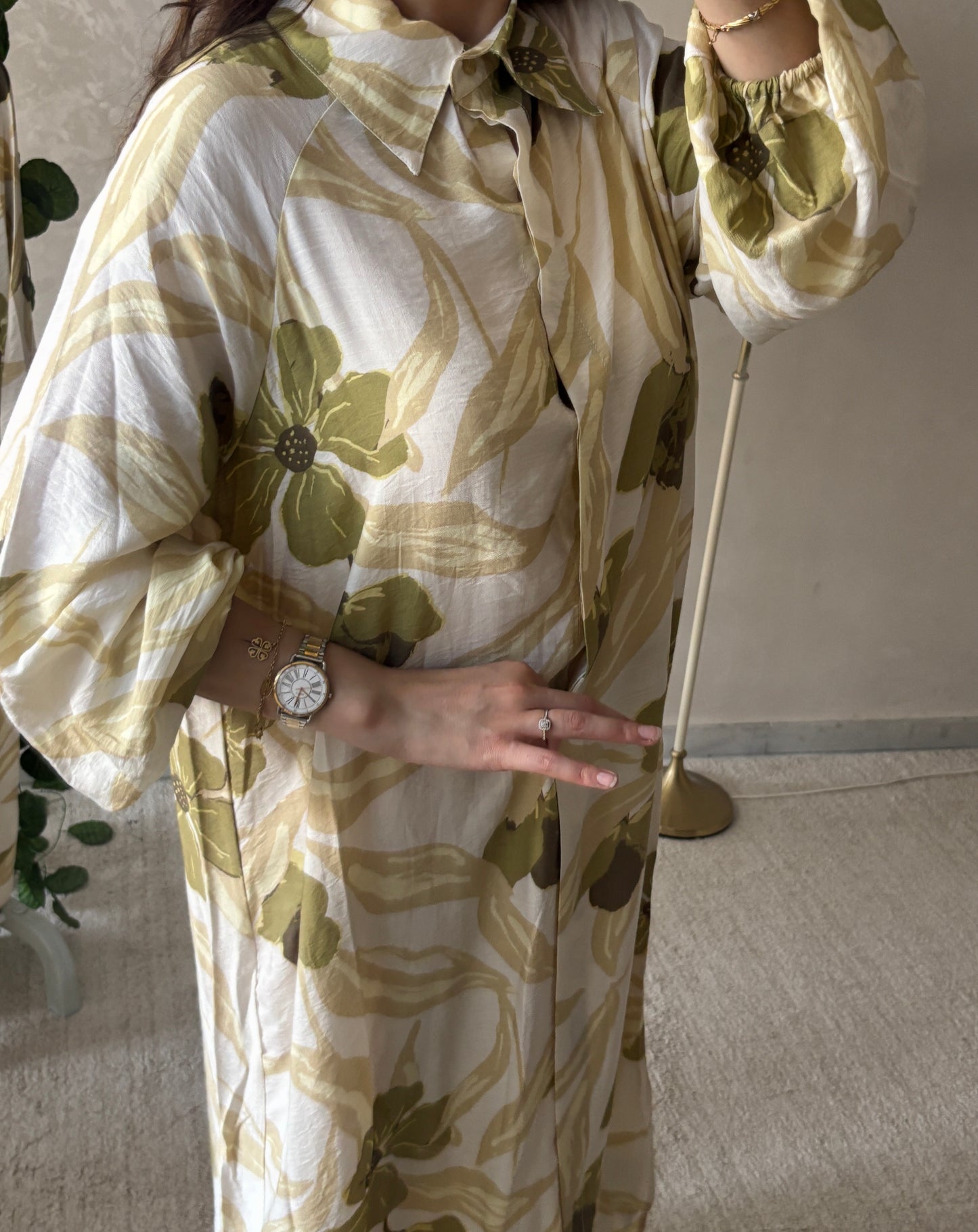 Robe Longue Florale Élégance Nature
