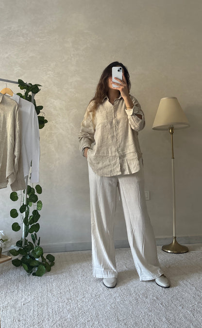 Chemise en Lin Premium