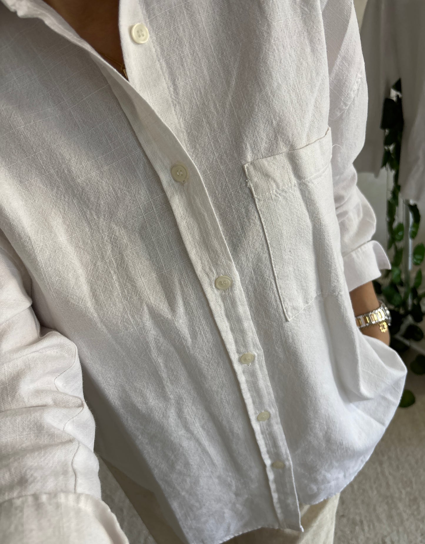 Chemise en Lin Fraîche