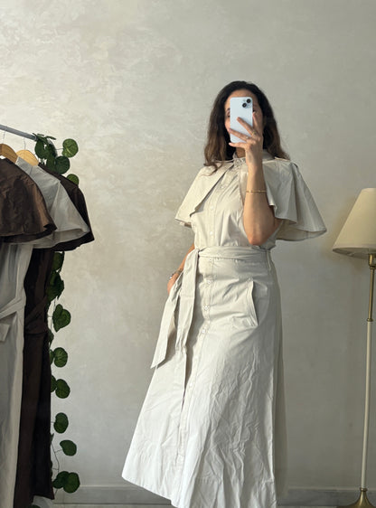 Robe Trench Céleste