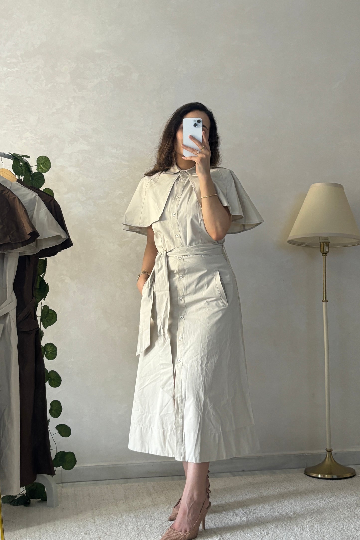 Robe Trench Céleste
