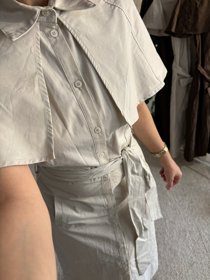 Robe Trench Céleste