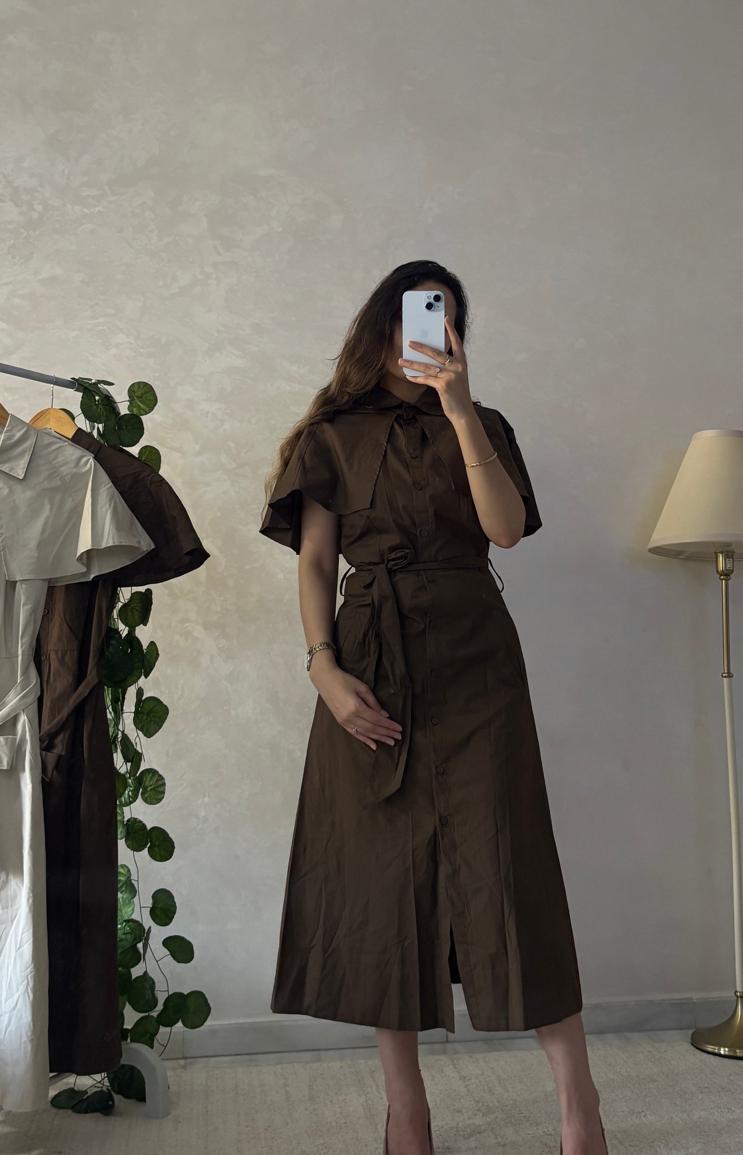 Robe Trench Céleste