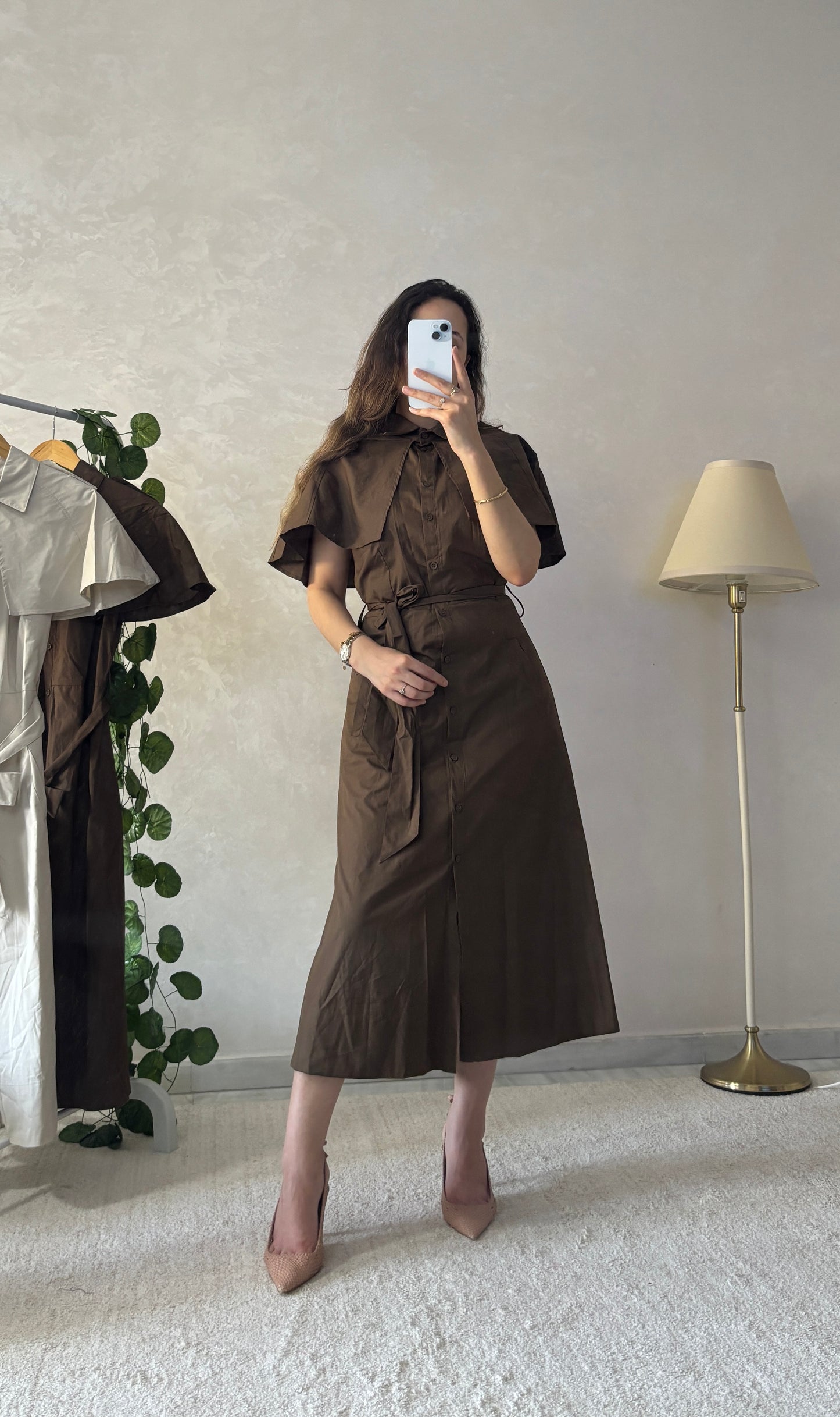 Robe Trench Céleste
