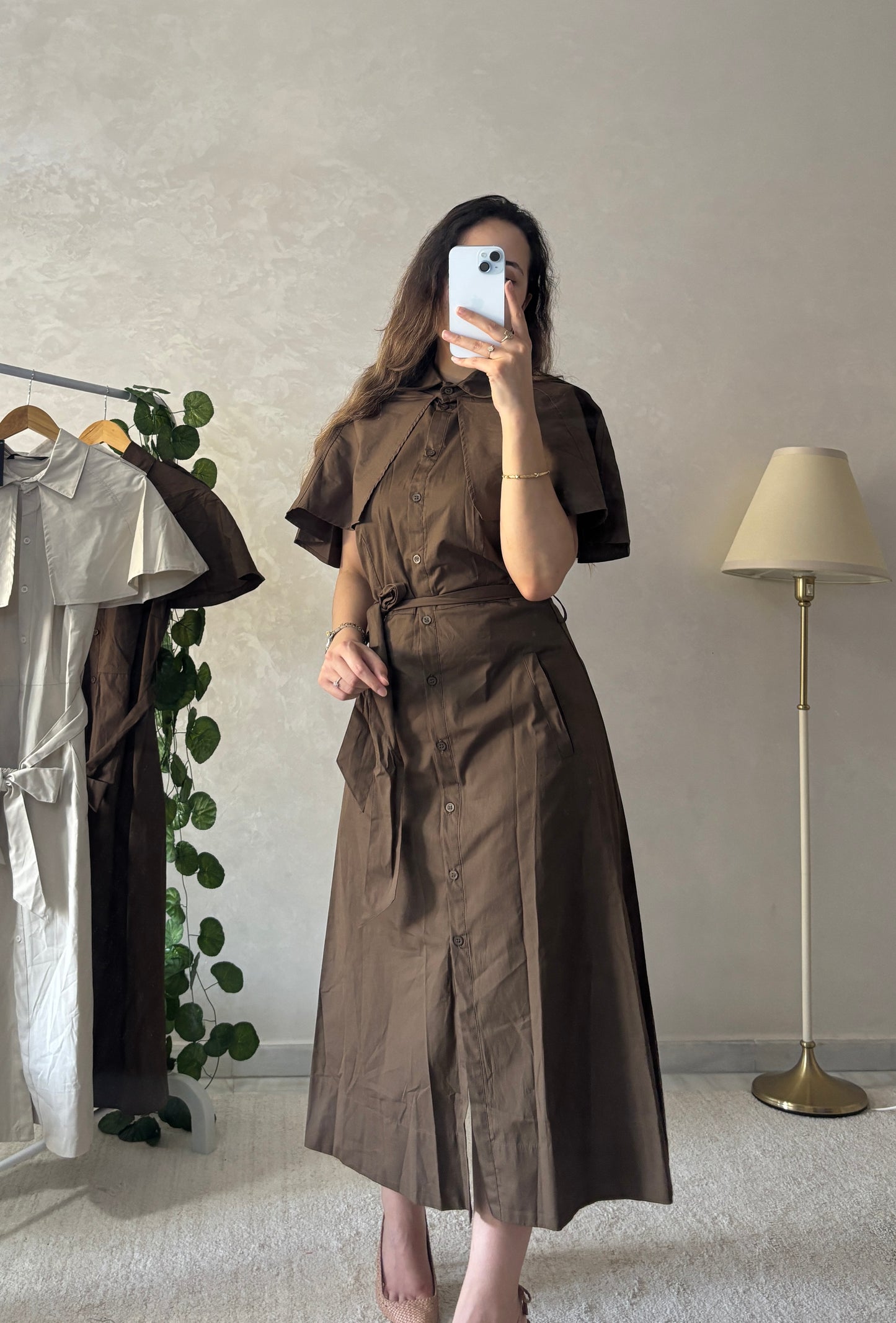 Robe Trench Céleste