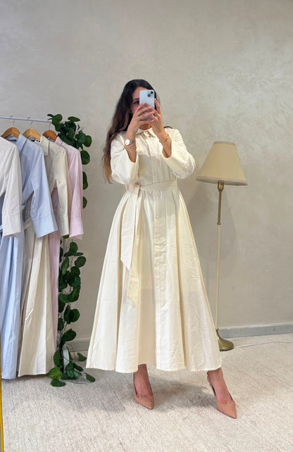 Robe Chemise Rayée- HARMONIE
