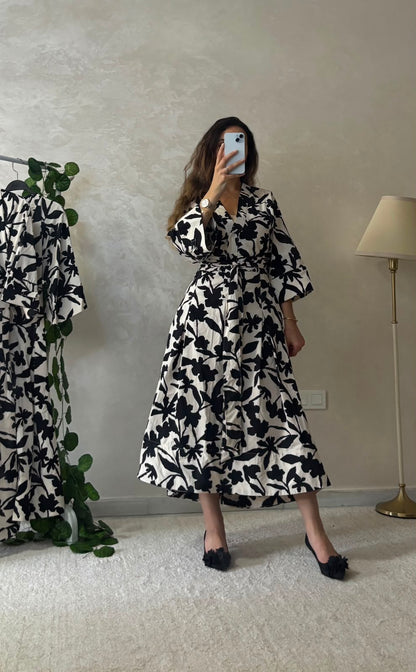 Robe Midi en Popeline