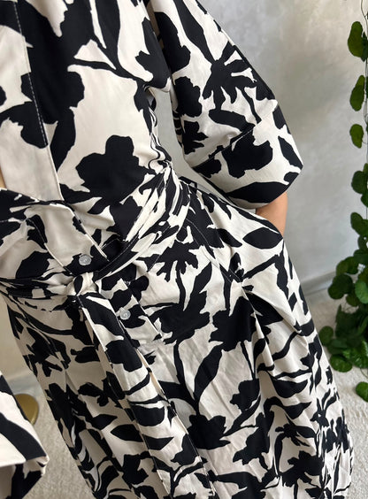 Robe Midi en Popeline