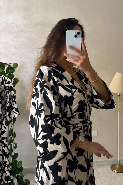 Robe Midi en Popeline